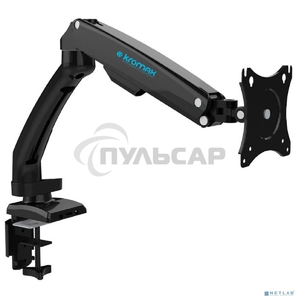 Кронштейн для мониторов Kromax OFFICE-8 черный, для LCD/LED мониторов 15