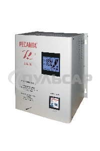 Стабилизатор напряжения Ресанта АСН-10000Н/1-Ц электронный однофазный серый