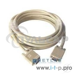 Кабель Gembird/Cablexpert CC-PPVGA-5M, Кабель VGA Premium, 15M/15M,5.0м, серый, тройной экран, феррит.кольца