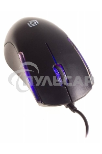 Мышь проводная Oklick 245M черный, 1000 dpi, USB, кнопки - 3