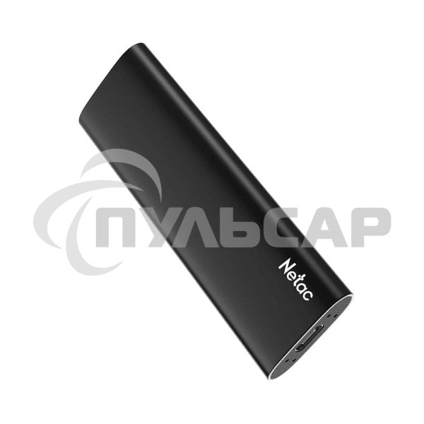 Внешний SSD Netac Z SLIM, 500 GB, USB 3.2 Gen 2 Type-C, R/W 550/480, черный