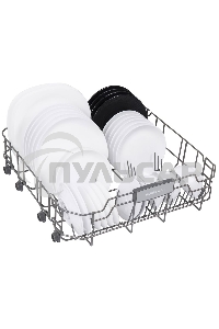 Встраиваемая посудомоечная машина HOMSair DW67M, черный, 59.8 см, 14 компл., 47 дБ, класс A++