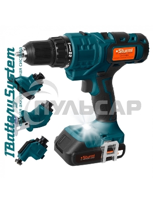 Мультитул аккум Sturm! CMT1802 18В,1BatterySystem, дрель,саб пила,реноватор, шлифмаш,2 акк,кейс
