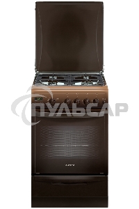 Плита газовая Gefest ПГ 5100-03 0001 коричневый, конфорок 4 шт, духовка 52 л, 50 см x 85 см x 58.5 см