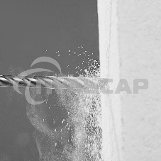 Бур по бетону Matrix, 12 x 210 мм, SDS PLUS c крестовой пластиной