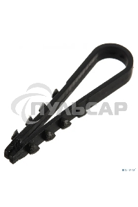 Дюбель-хомут нейлоновый PROconnect 11-18 мм, черный, упаковка 100 шт.