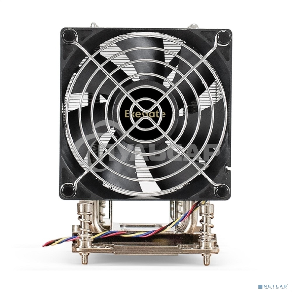 Кулер для процессора ExeGate ESNK-P0064AP4.PWM.4U.SP3.Cu серебристый, 92 мм, алюминий/медь, 3800 об/мин, 44 дБ, 4 pin, 280 Вт, 125.4 мм