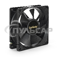 Вентилятор для корпуса ExeGate EX08025HM черный, 80 мм, 2000 об/мин, 19 дБ