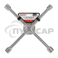 Ключ-крест баллонный Rexant 17х19х21х22 мм, усиленный, толщина 16 мм