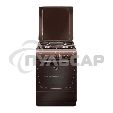 Плита газовая Gefest ПГ 1200 С6 К19 коричневый, конфорок 4 шт, духовка 63 л, 60 см x 85 см x 60 см