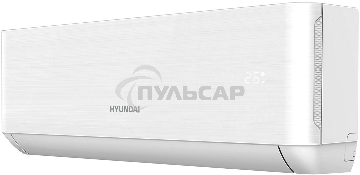 Кондиционер сплит-система Hyundai HAC-18/T-PRO 18000 BTU, 50 м², 27/43 дБ, охлаждение, обогрев, осушение, белый