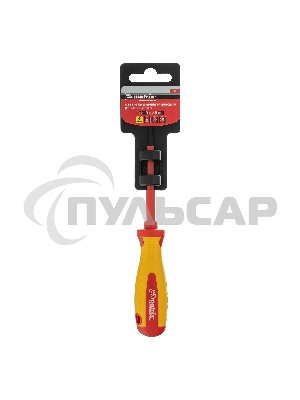 Отвертка Matrix Insulated, PH0 x 75 мм, CrMo, до 1000 В, двухкомп. рукоятка