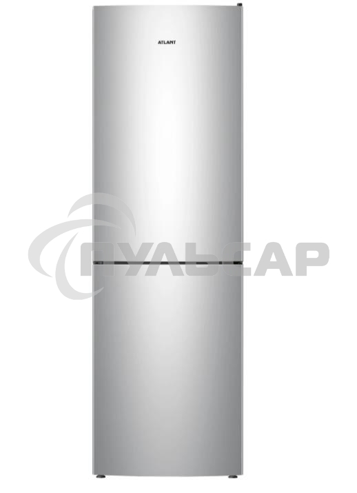 Холодильник Atlant XM-4621-181 серебристый двухкамерный 205/119л морозилка снизу
