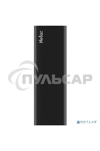 Внешний SSD Netac Z SLIM, 250 GB, USB 3.2 Gen 2 Type-C, R/W 550/480, черный