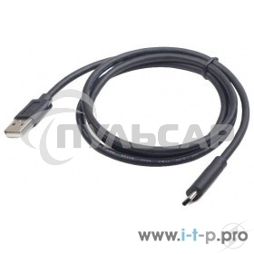 Кабель USB Cablexpert CCP-USB2-AMCM-1M, USB2.0 AM/ USB3.1 Type-C, 1м, пакет