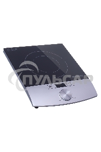 Электрическая плитка Hyundai HYC-0102 серебристый/черный стеклокерамика (настольная)