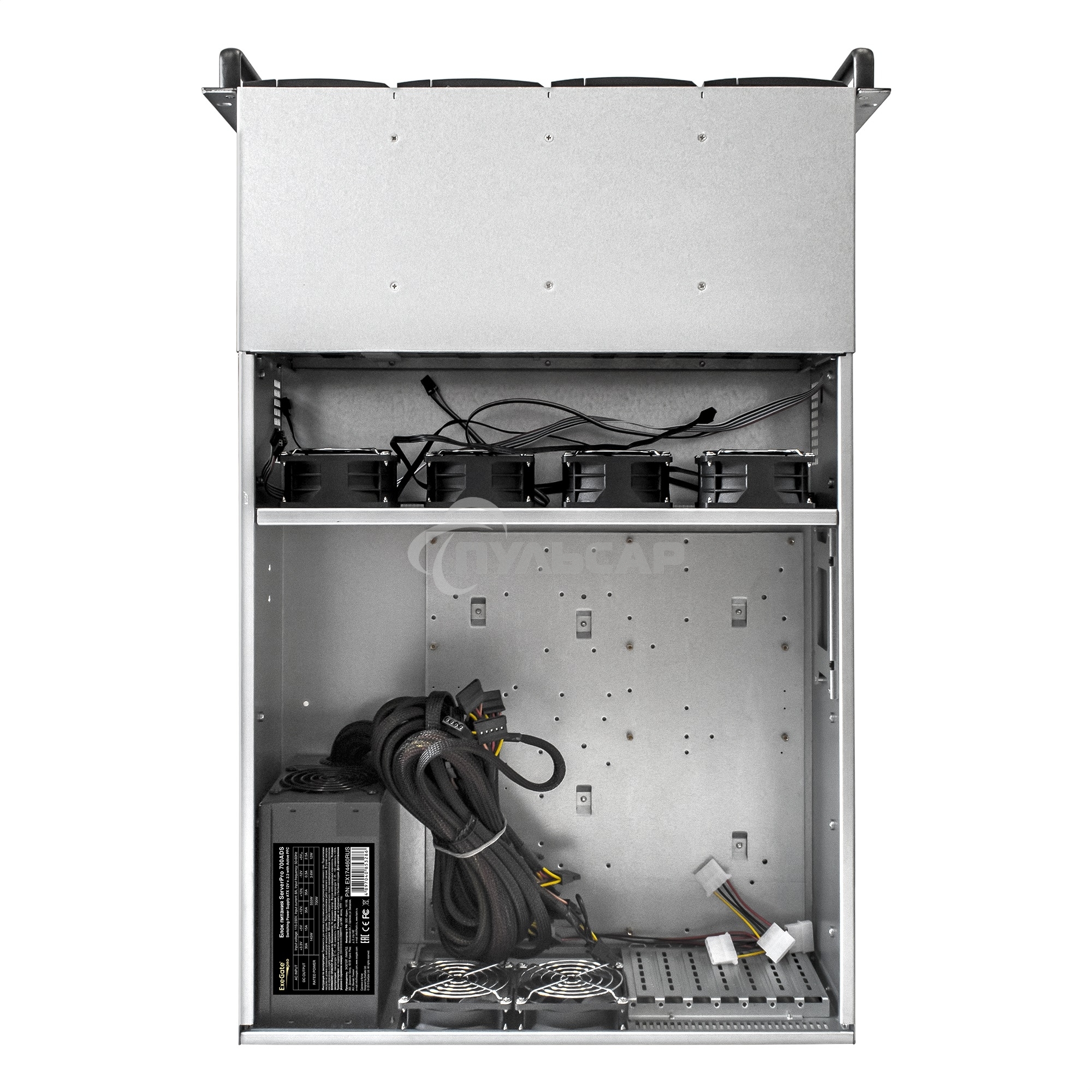 Серверный корпус ExeGate EX292550RUS Pro 4U660-HS24 (RM 19