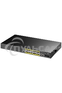 Коммутатор Cudy GS2018PS2-200W (L2) 16x1Gbит/с 2SFP 16PoE+ 200W управляемый