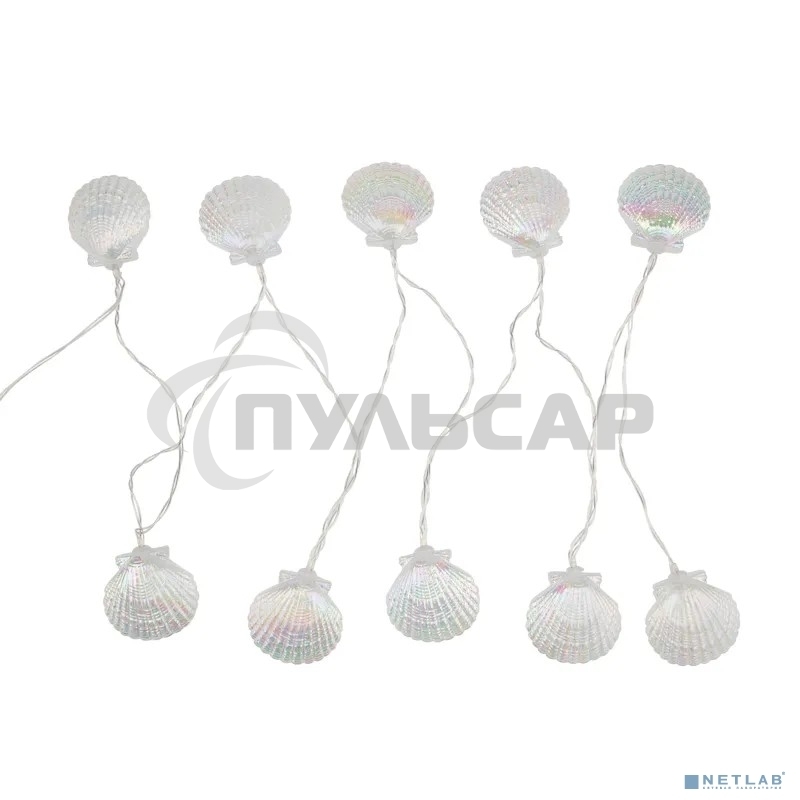 Каскад Lamper Хранитель жемчужины LED 4 м с выносной солнечной панелью 2 м и аккумулятором, холодное белое свечение