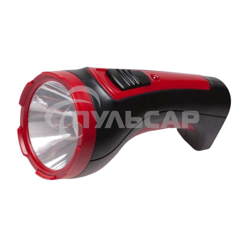 Фонарь светодиодный аккум. Космос LED 2 режима 1Вт 500мА.ч зарядка от сети 220В