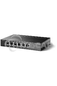 Коммутатор TP-Link 4-port 10/100Mbps Unmanaged PoE+ Switch with 2 10/100Mbps uplink ports, meta case, desktop mount, 4 802.3af/at compliant PoE+ port, 2 10/100Mbps uplink ports, DIP switches for Extend mode, Isolation mode and Priority mode, up to 250m Po