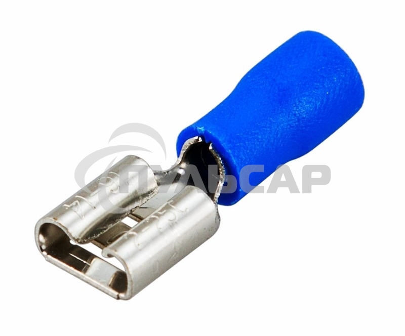 Клемма плоская изолированная гнездо 7.4 мм 1.5-2.5 мм² (РПи-м 2.5-(6.3)/РПИм 2-250) Rexant