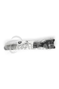 Хомуты-липучки на основе ленты Velcro VT-125x11BK 125 x 11 мм, черные (12 шт.)