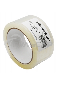 Упаковка клейкой ленты Silwerhof Eco, упаковочная, прозрачный, 48мм, 66м, 47мкм, полипропилен