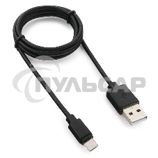 Кабель Гарнизон Кабель USB 2.0 Pro, AM/microBM 5P, 1м, черный, пакет (GCC-mUSB2-AMBM-1M)