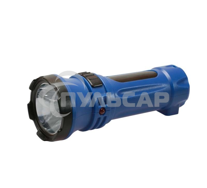 Фонарь светодиодный аккум. Космос LED 2 режима 0.5Вт 300мА.ч прямая зарядка от 220В