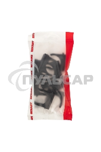 Крепеж-клипса для трубы ø 32 мм черная (10 шт./уп.) Rexant