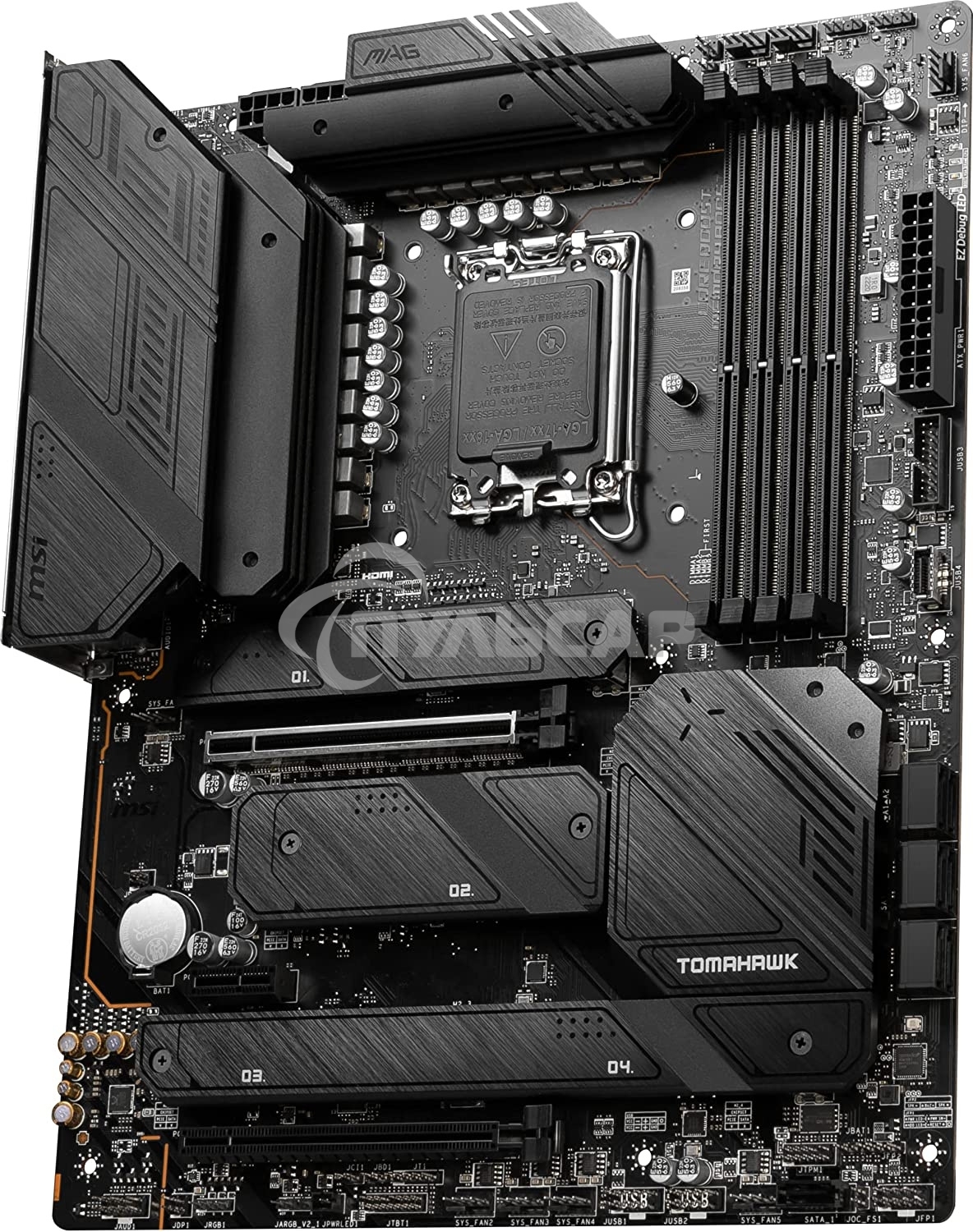Материнская плата MSI MAG Z790 TOMAHAWK WIFI, LGA 1700, Intel Z790, 4xDDR5, 7xSATA, 4xM.2, 1xPCIe 4.0 x4, 1xPCIe 5.0 x16, 1xHDMI, 1xDP, 1x2.5Gb LAN, 4xUSB-A 3.2 Gen 1, 4xUSB-A 3.2 Gen 2, 1xUSB-C 3.2 Gen 2, 1xUSB-C 3.2 Gen 2x2, 5x3.5 мм, 7.1, Standard-ATX