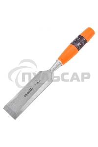 Стамеска, 38 мм, плоская, пластиковая рукоятка Sparta