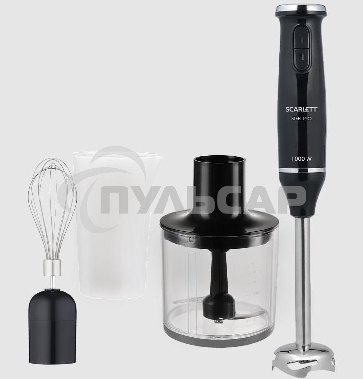 Блендер Scarlett SC-HB42F12 1000Вт черный