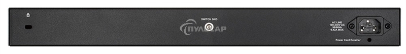 Коммутатор управляемый L2 D-Link DGS-1210-28/FL2A с 24 портами 10/100/1000Base-T и 4 комбо-портами 100/1000Base-T/SFP