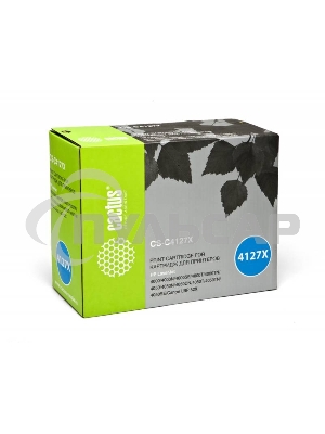 Картридж лазерный Cactus CS-C4127X черный (10000 стр.) для HP LJ 4000/4050