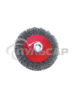 Кордщетка Matrix для ушм 100 мм м14 ''тарелка'' витая проволока