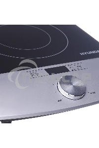 Электрическая плитка Hyundai HYC-0102 серебристый/черный стеклокерамика (настольная)