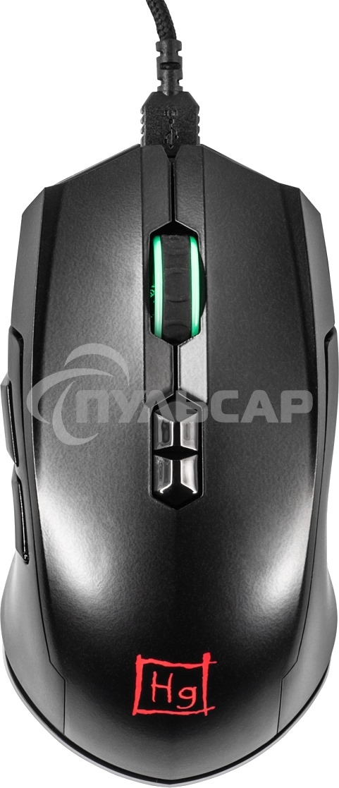 Мышь беспроводная Harper Gaming Spigot WGM-01 черный, 4000 dpi, радиоканал, USB, кнопки - 7