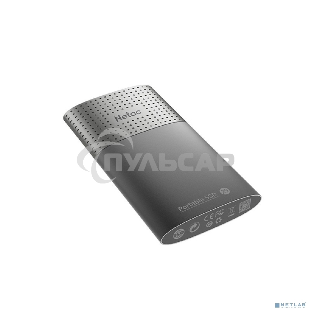 Внешний SSD Netac Z9, 250 GB, USB 3.2 Gen 2 Type-C, R/W 550/480, черный