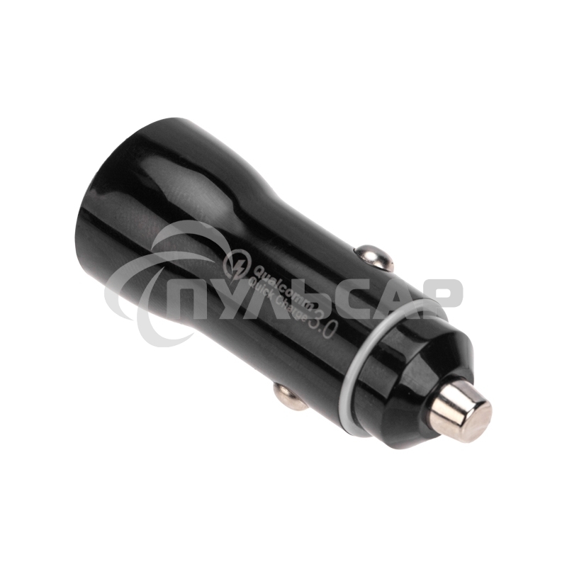 Автозарядка в прикуриватель Rexant АЗУ USB-A (QC 3.0)+USB-C (PD), 38Вт черный