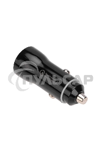 Автозарядка в прикуриватель Rexant АЗУ USB-A (QC 3.0)+USB-C (PD), 38Вт черный