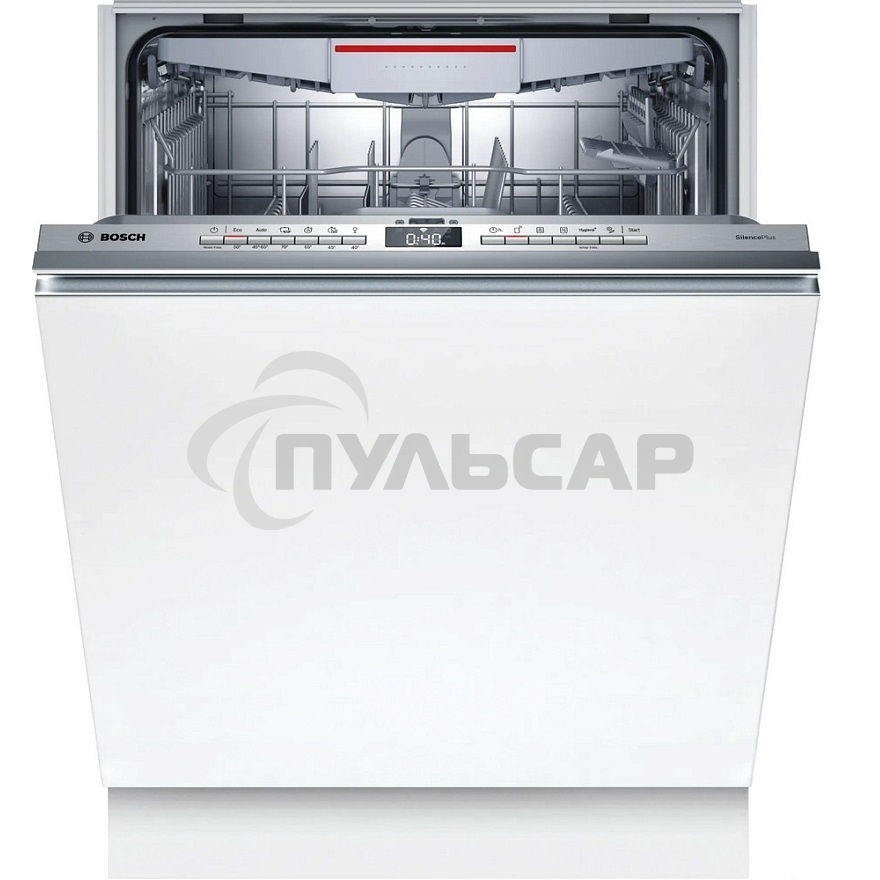 Встраиваемая посудомоечная машина Bosch SPV4HMX65Q, серебристый, 45 см, 10 компл., 45 дБ, класс A+