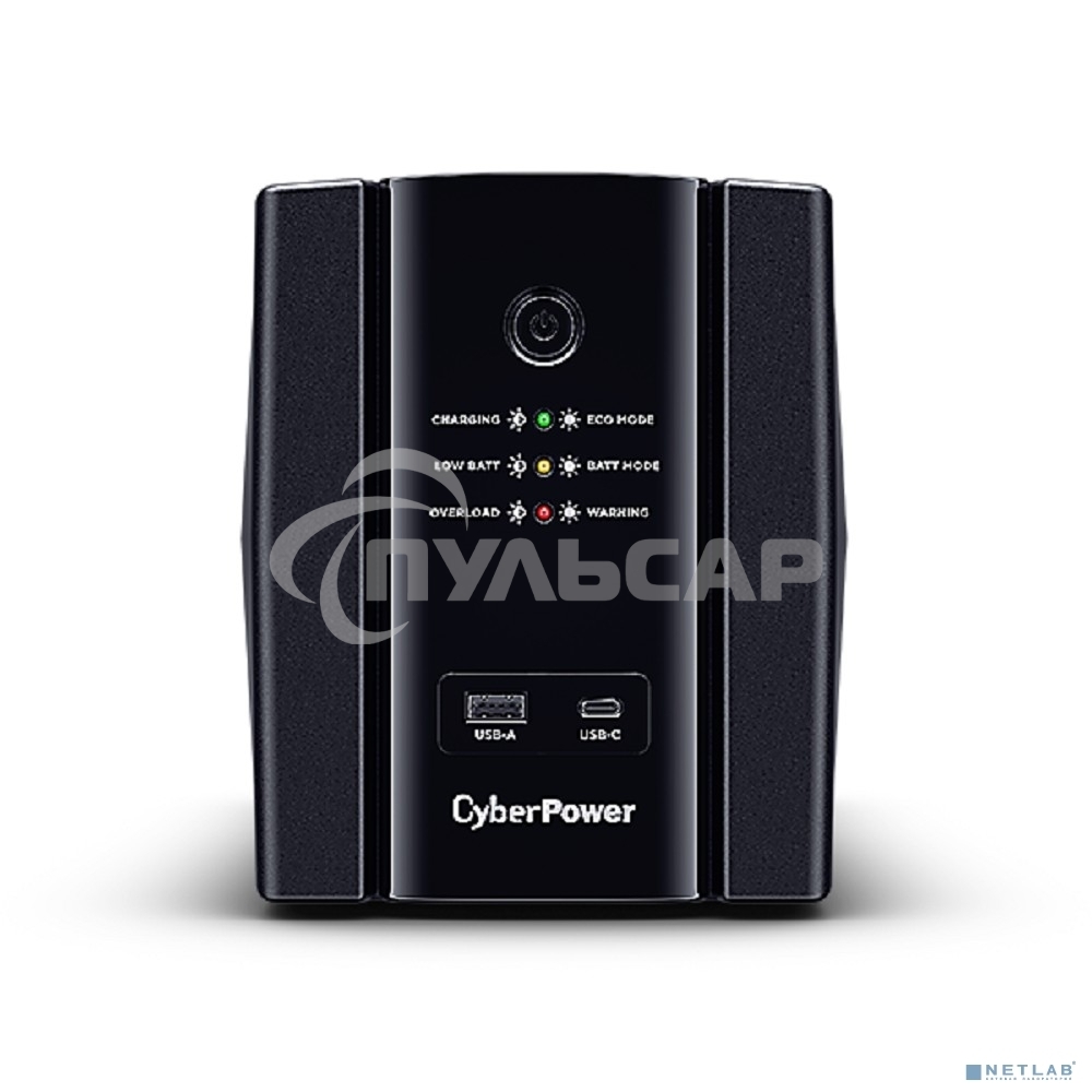 Источник бесперебойного питания CYBERPOWER 1320 Вт 2200 ВА LineInteractive Количество фаз 1 phase UT2200EIG