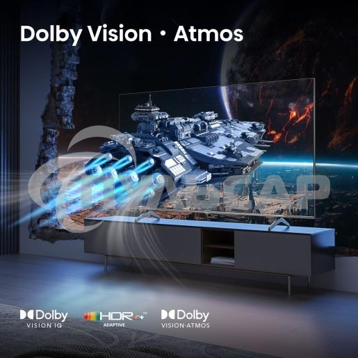 Телевизор Hisense 65'' 65E7Q PRO черный QLED UHD 144 Hz VIDAA U9