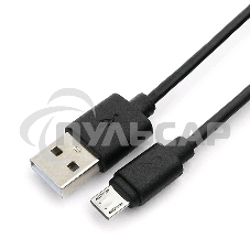 Кабель Гарнизон Кабель USB 2.0 Pro, AM/microBM 5P, 1м, черный, пакет (GCC-mUSB2-AMBM-1M)