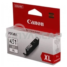Картридж струйный Canon CLI-451XLGY серый, 780 стр. (повышенной емкости), для PIXMA iP7240, MG5440, 6340