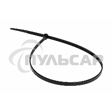 Хомут-стяжка кабельная нейлоновая Rexant 450 x4,8 мм, черная, упаковка 100 шт.