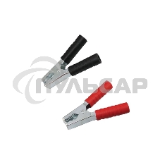 Зажим крокодил Rexant, длина 150 мм, ток 250A, 2 шт., пакет БОПП