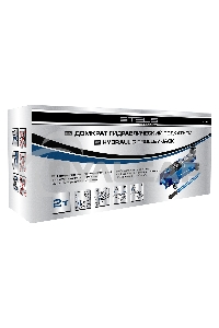 Домкрат гидравлический подкатной, 2 т, h подъема 140–340 мм Stels